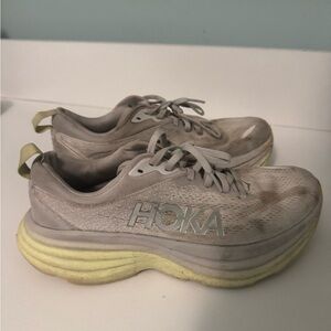 Hoka Bondi 8 Women’s Nimbus Cloud/Luminary Gray